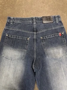 Vintage Southpole Jeans Mens 36x30 Red Tab Baggy Blue Denim Y2K Skater - Picture 1 of 6