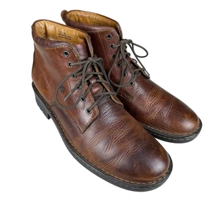 Born Leather Chukka Boots Mens 10 M Brown Lace Up Comfort Ankle Classic Shoes - Picture 1 of 13
