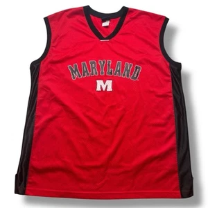 Champs Maryland Terrapins Red Basketball Jersey Terps UMD Men's Size Mens XL - Picture 1 of 4