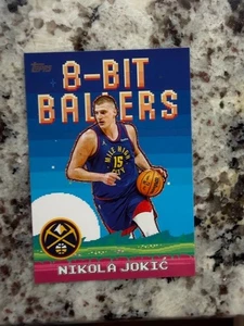 2025-26 TOPPS NBA 8-BIT BALLERS INSERT CARD DENVER NUGGETS NIKOLA JOKIC #8B-20 - Picture 1 of 1