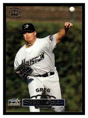 Greg Swindell #86 1996 Pacific Crown Collection Houston Astros - Image 1 of 2