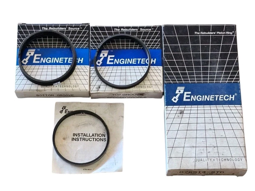 Anillos de pistón Enginetech para 85-87 Volkswagen VW Golf Audi diésel 1,6 L nuevo de stock Foto 1 de 3