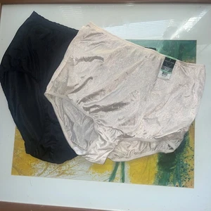 VANITY FAIR NYLON BRIEF PANTIES Perfectly Yours Lace Size 8 XL - Picture 1 of 7