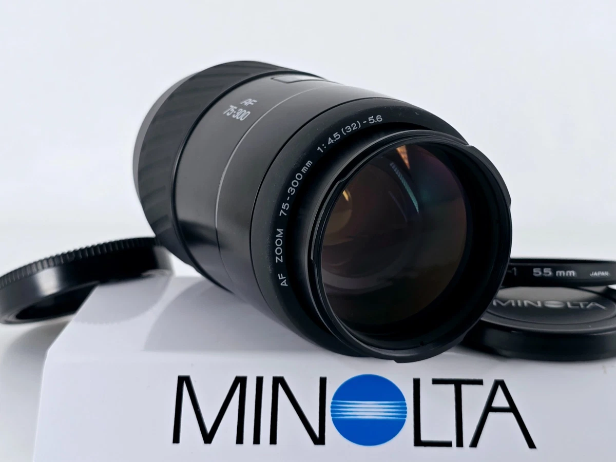 Minolta 75-300mm f/4.5-5.6 Camera Lenses for sale | eBay
