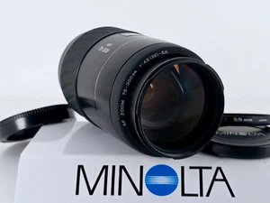 🌸[MINT] Minolta 75-300mm F4.5-5.6 AF Zoom Lerns for Sony A Mount From JAPAN - Picture 1 of 17