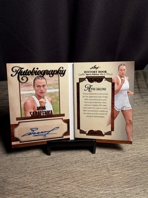 Libro de Historia Hoja Aryna Sabalenka Edición Deportiva Capítulo 2 Autobiografía/20 Foto 1 de 4