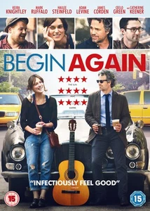 Begin Again (DVD) Mos Def Catherine Keener Hailee Steinfeld Aya Cash CeeLo Green - Imagen 1 de 2