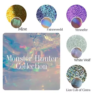 Multichromes Bundle 5 Pressed Pans Holographic Eyeshadows Duochrome Iridescent - Picture 1 of 10