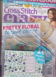 CROSS STITCH CRAZY UK MAGAZINE MAR 2014,SEALED W/2 FREE GIFTS,KAT KNIGHT NOTEBOO - Picture 1 of 1