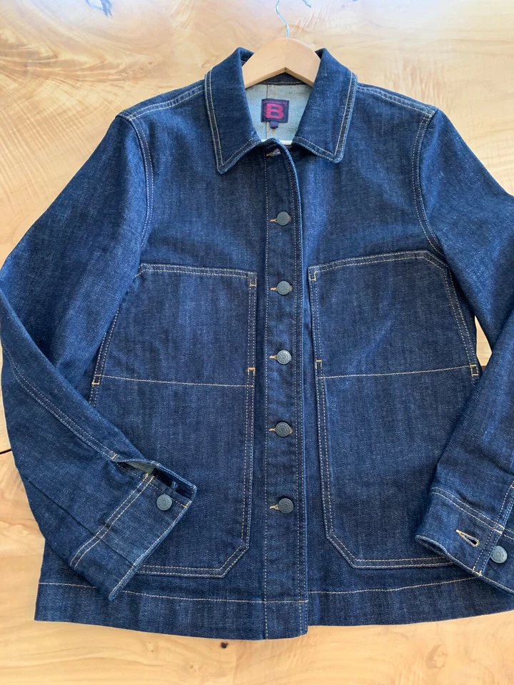 Chaqueta de Jean BENSIMON Fabrine, Denim Crudo, XS Foto 1 de 4