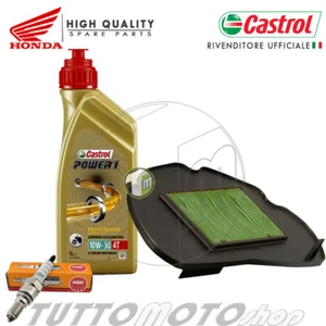 Tagliando HONDA PCX 125-150 2010 2011 Olio Castrol Filtro Candela PCX125 PCX150 - Foto 1 di 5