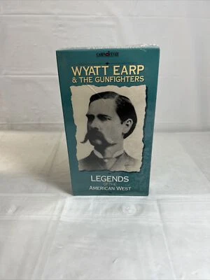 Legends Of The American West: Wyatt Earp (1992) VHS Brand New Factory Sealed! - Image 1 of 4