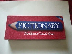 Pictionary Game of Quick Draw Board Game 1997 Cib - Picture 1 of 3