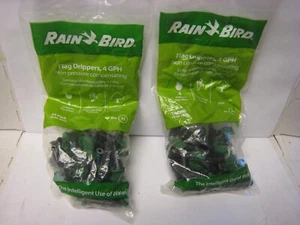 (50) Rain Bird Drip Irrigation 4 GPH Flag Dripper 25-Pack x 2 FE40-25SX 4 GPH - Picture 1 of 6