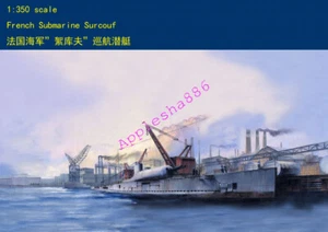 Hobby Boss 83522 1/350 French Navy "Surcouf" cruise submarine model kit - Picture 1 of 5