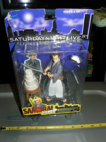 SNL Samurai Baker John Belushi Figure Saturday Night Live-NEW-CONTENTS ONLY Cover