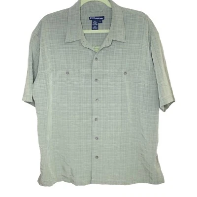 5.11 Tactical Series/SS Tactical Button/Snap Down Lined,Inside Pockets Sz XL EUC - Image 1 of 4