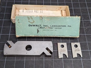 DeWalt Radialarm 5/8 Dornformer Aufsatz 6480 - 2 Schranktürmesser 6478 - Bild 1 von 9