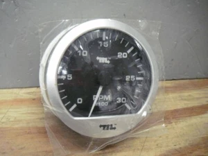 Murphy PowerView PVA35-T-3000-E Analog 3.5" Tachometer 0-3000 RPM - Picture 1 of 6