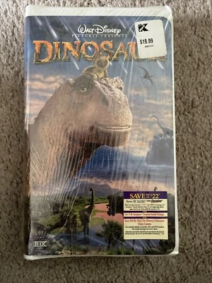 Walt Disney DINOSAUR (VHS, 2001) New Sealed - Image 1 of 4