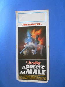 LOCANDINA INCUBUS IL POTERE DEL MALE JOHN CASSAVETES A1 - Imagen 1 de 1
