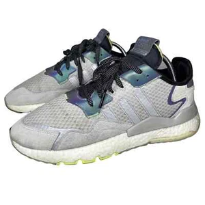 Adidas Nite Jogger reflektierende Laufschuhe Herren Größe 12 anthrazit grau blau - Bild 1 von 11