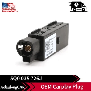 5Q0 035 726J for VW Golf Tiguan Passat USB Port Carplay Module Single Plug Black - Picture 1 of 7