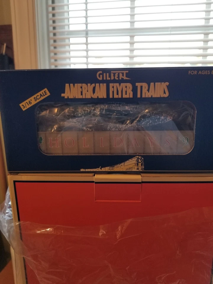 American Flyer 6-48335 Holiday Gondola With Christmas 6 Trees