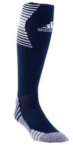Adidas Team Speed Soccer Socks 1-Pair, Navy Blue/White OTC Socks, Size Small - Picture 1 of 2
