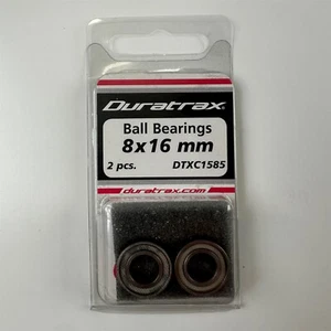 Duratrax DTXC1585 8x16mm Ball Bearings (2 Pcs) NEW - Picture 1 of 2