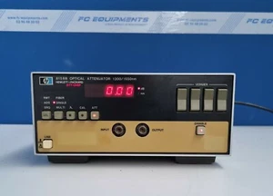 HP Agilent Keysight 8158B Optical Attenuator 1200-1650nm opt 002 / 011 - Imagen 1 de 2