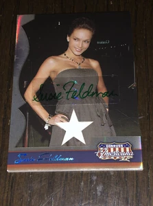 SUSIE FELDMAN signed 2011 DONRUSS AMERICANA & RELIC 32/250 - Picture 1 of 2