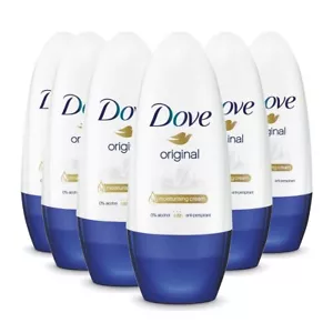 Dove Roll On Original Advanced Care Antiperspirant Deodorant Go Fresh x 6 Pack - Picture 1 of 3
