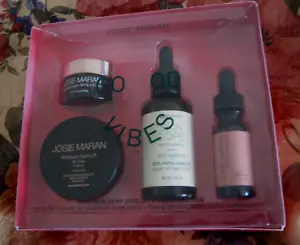 Josie Maran Skin Dope, 100% reines Öl, geschlagenes Arganöl Gesicht & Arganöl GESCHENKSET - Bild 1 von 6