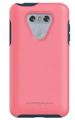 NEW OtterBox Symmetry Series Case for LG G6 Saltwater Taffy (Pink / Blue) - Image 1 of 4