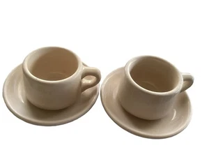 2 Sets WALLACE BY CHINA RESTAURANT STIL VINTAGE KAFFEETASSE & UNTERTASSE - Bild 1 von 2