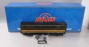 Atlas 1616-1 O Rio Grande Phase 1 F3B Powered Diesel Locomotive w/ TMCC #552B EX