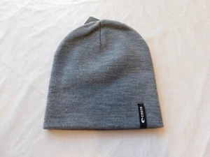Costa Beanie knit hat skull cap lid One Size Skull Beanie Heather Grey NWT - Picture 1 of 5