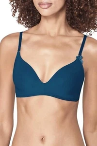 Soutien-gorge 100D (85D eu) ampliforme sans armature SLOGGI Wow Comfort P Bleu m - Picture 1 of 4