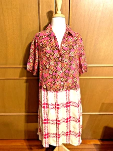 Exclusive Marni Italy X collab Uniqlo Combination Shirt / Skirt Dress Size M - Picture 1 of 11