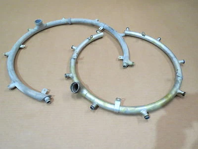 RARE NOS Pratt Whitney Aircraft R1340 Ignition Manifolds F&R AT-6 SNJ Harvard - Image 1 of 3