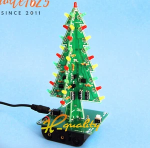 Christmas Trees LED DIY Kit Professional Red Green Flash LED Circui - Picture 1 of 3