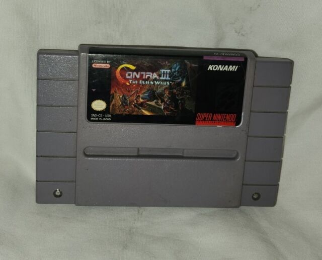 Gameteczone Usado Jogo Super Famicom Contra III Spirits (The Alien Wars)  SHVC-CS - Na Caixa - Konami São Paulo SP - Gameteczone a melhor loja de  Games e Assistência Técnica do Brasil