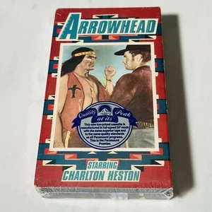 Arrowhead - VHS - Charlton Heston - New / Sealed / Watermark - Western - ME - Picture 1 of 7