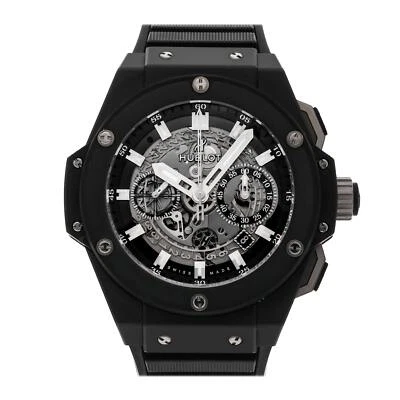 Hublot King Power Unico Black Magic Ceramic Auto Watch 48mm 701.CI.0170.RX - Image 1 of 4