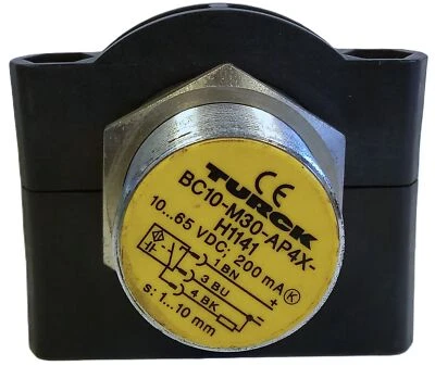 Turck BC10-M30-AP4X-H1141 10-65VDC Capacitive Proximity Sensor - Image 1 of 3