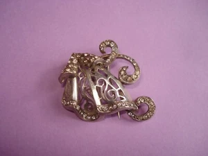 Broche Clip en Argent  Années 1940  - Imagen 1 de 10