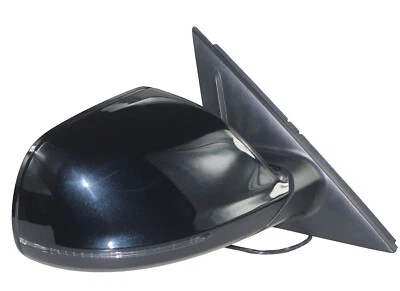Black Side Mirror W/Lane Assist FOR Audi Q5 2010 - 2016 RH 11PIN Passenger Side - Изображение 1 из 4