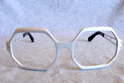 Marcos de gafas de aluminio mark 4 wild años 70 lentes grandes hechos en francia vintage Foto 1 de 4