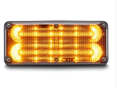 Federal Signal FLASHING AMBER LENS - QL73C-AA LED White QuadraFlare NEW